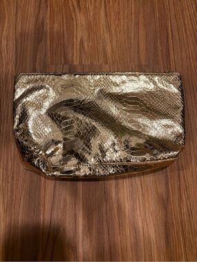 NWOT Gold Evening Pouch